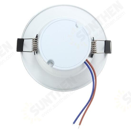 7W LED Panel Recessed Lighting Ceiling Down Lamp Bulb Fixture AC 85-265V