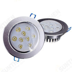 9W Dimmable Bright LED Recessed Ceiling Down Light 85-265V 9W Dimmable Bright LED Recessed Ceiling Down Light 85-265V