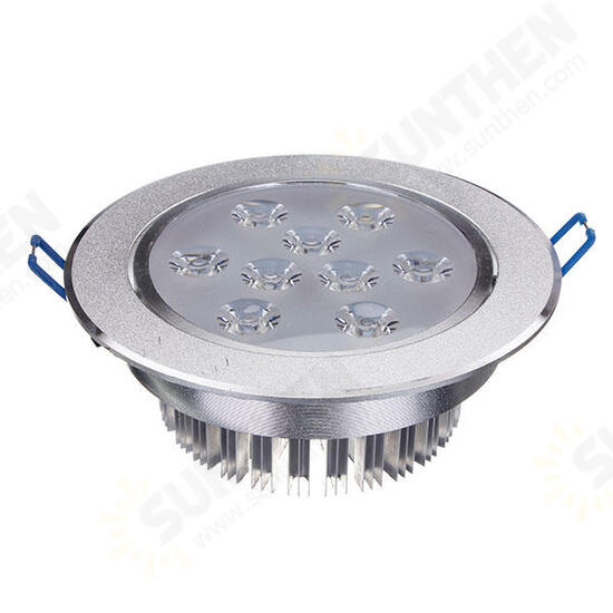 9W Dimmable Bright LED Recessed Ceiling Down Light 85-265V