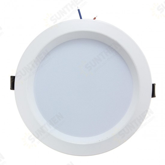 9W LED Flush Mount Recessed Ceiling Panel Down Light AC85-265V