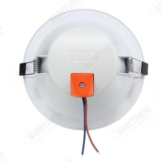 9W LED Flush Mount Recessed Ceiling Panel Down Light AC85-265V