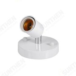 AC85-265V E27 Screw Base Socket Round Rotating Ceiling Light Holder Fixture Lamp Accessories AC85-265V E27 Screw Base Socket Round Rotating Ceiling Light Holder Fixture Lamp Accessories