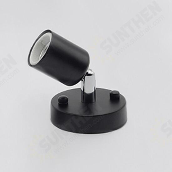 AC85-265V E27 Screw Base Socket Round Rotating Ceiling Light Holder Fixture Lamp Accessories