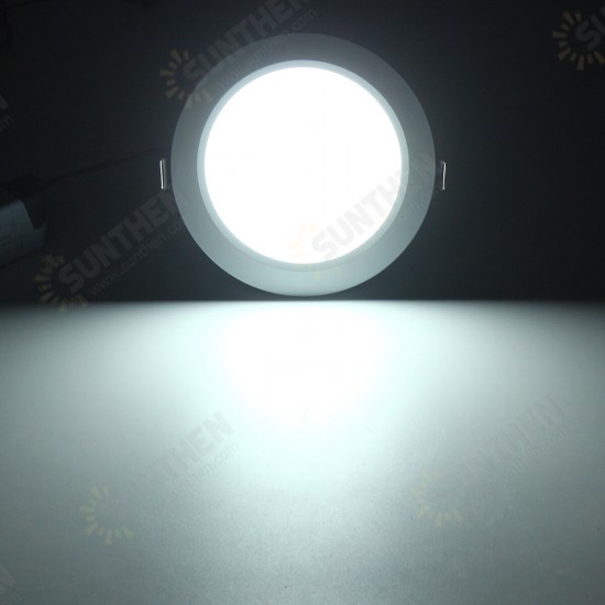 12W 85-265V Ceiling Light Baffle Recessed Spotlight LED Light 1200LM