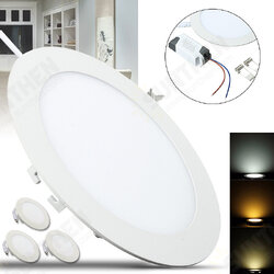 6.8-inch 12W Dimmable Ultra-thin Round LED Panel 1200lm 110V Recessed Ceiling Light for Office, Home, Commercial Decoration 6.8-inch 12W Dimmable Ultra-thin Round LED Panel 1200lm 110V Recessed Ceiling Light for Office, Home, Commercial Decoration