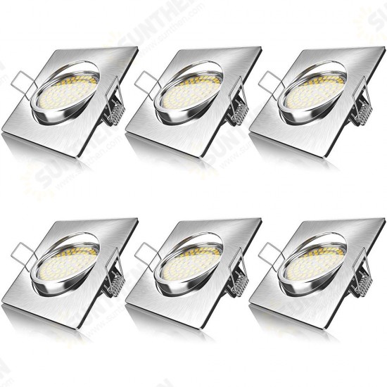 3.5W 68 LED Square LED Ceiling Light Non-dimmable Recessed Downlight Spotlight AC220-240V