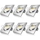 3.5W 68 LED Square LED Ceiling Light Non-dimmable Recessed Downlight Spotlight AC220-240V