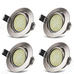 5W 64 LED 490lm Round Recessed Ceiling Down Light Dimmable Spotlight AC220V-240V 5W 64 LED 490lm Round Recessed Ceiling Down Light Dimmable Spotlight AC220V-240V