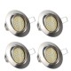 5W 64 LED 490lm Round Recessed Ceiling Down Light Dimmable Spotlight AC220V-240V