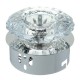 Modern 3W Crystal Ceiling Light Fixture SurfacE Mounted Pendant Chandelier Lamp for Aisle Hallway