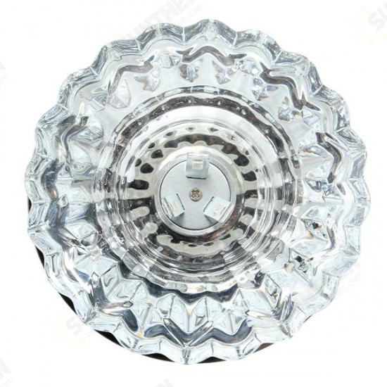 Modern 3W Crystal Ceiling Light Fixture SurfacE Mounted Pendant Chandelier Lamp for Aisle Hallway