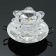 Modern 3W Crystal LED Lotus Ceiling Light Fixture Flush Mounted Lamp for Aisle Hallway