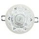 Modern 3W Crystal LED Lotus Ceiling Light Fixture Flush Mounted Lamp for Aisle Hallway