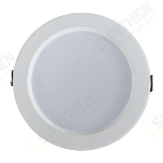 Non-dimmble 9W Round LED Recessed Ceiling Panel Down Light With Driver AC85-265V