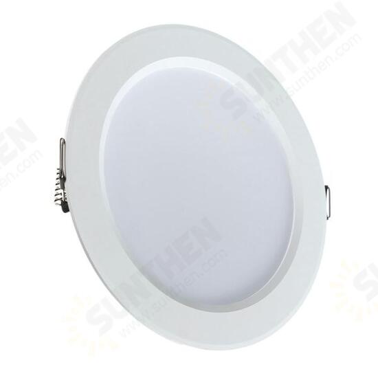 Non-dimmble 9W Round LED Recessed Ceiling Panel Down Light With Driver AC85-265V