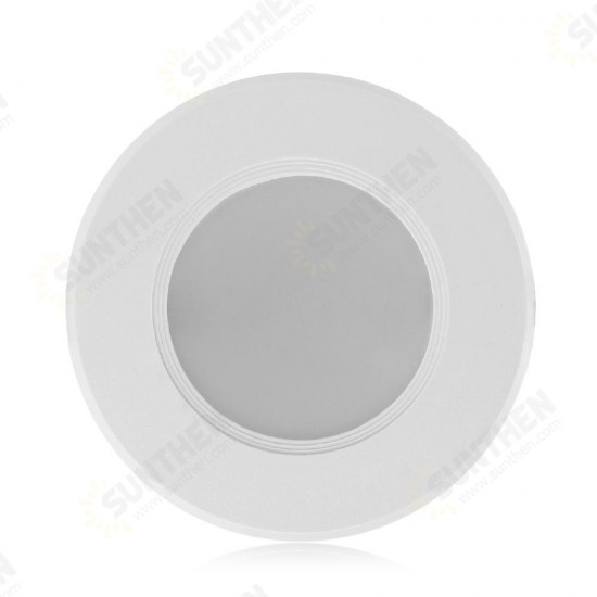 3W 8 LED Ceiling Down Light AC220V White for Hotel Home Living Room Exhibition