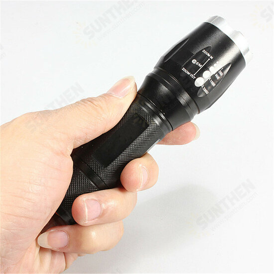 1000 Lumen Tactical T6 LED Zoomable Flashlight Torch Lamp