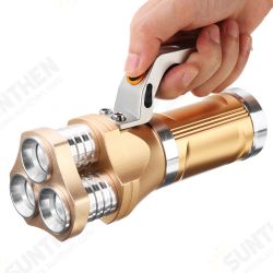 3x T6 LED Flashlight Rechargeable Tactical Spotlight 3x T6 LED Flashlight Rechargeable Tactical Spotlight