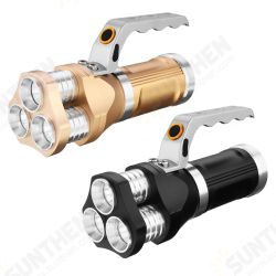 3x T6 LED Flashlight Rechargeable Tactical Spotlight 3x T6 LED Flashlight Rechargeable Tactical Spotlight