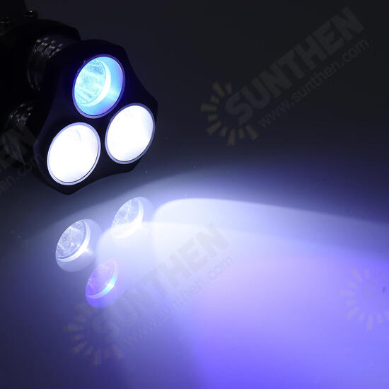 3x T6 LED Flashlight Rechargeable Tactical Spotlight