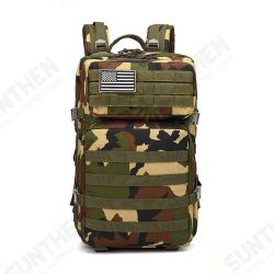 45L 900D Waterproof Tactical Camouflage Backpack Outdoor Travel Hunting School Bag Shoulder Bag 45L 900D Waterproof Tactical Camouflage Backpack Outdoor Travel Hunting School Bag Shoulder Bag