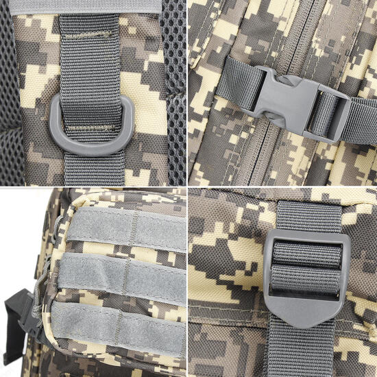 45L 900D Waterproof Tactical Camouflage Backpack Outdoor Travel Hunting School Bag Shoulder Bag