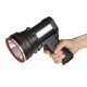 6000 Lumens Rechargeable Strong Spotlight Spot Lights Handheld Large Flashlight Super Bright Outdoor Camping Searchlight
