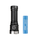 EA01S 4*XHP50.2 11000LM 500M USB-C Rechargeable Anduril UI EDC Flashlight with 1Pcs E1825 2500mAh 18A 3.7V 18650 Li-ion Battery