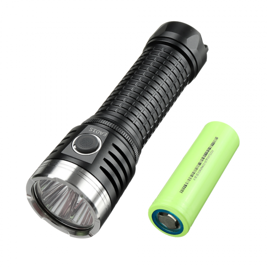 EA01S 4*XHP50.2/SST40 11000LM 500M USB-C Rechargeable Anduril UI EDC Flashlight with 26800 6800mAh Li-on Battery Large Capacity High Power LED Torch