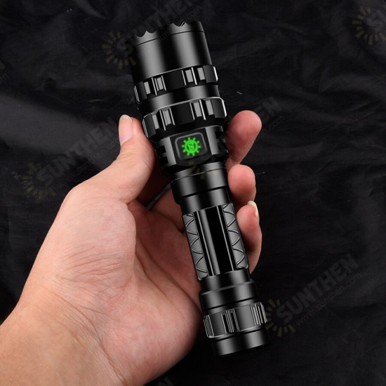 1102 L2 5Modes 1600 Lumens USB Rechargeable Camping Hunting LED Flashlight 18650 Flashlight Led Flashlight 18650 Flashlight Torch