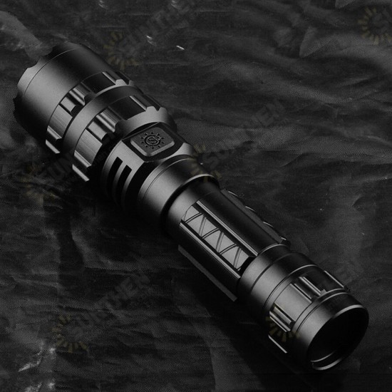 1102 L2 5Modes 1600 Lumens USB Rechargeable Camping Hunting LED Flashlight 18650 Flashlight Led Flashlight 18650 Flashlight Torch