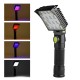 190B 16x COB 4Colors 4Modes 180° Adjustable Head Magnetic Tail USB LED Flashlight