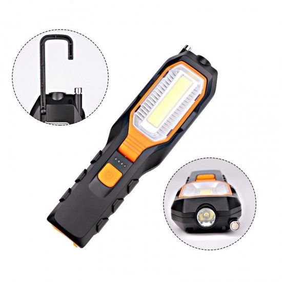 6302A 30W Flashlight 90° Rotate 3xAAA Battery 4 Modes LED Camping Light Waterproof Emergency Lamp For Hunting Fishing Cycling