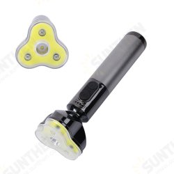 XPG+COB Strong Light Portable Flashlight with 18650 Battery USB Rechargeable Long Range Waterproof LED Torch With Power Display Outdoor Search Lamp XPG+COB Strong Light Portable Flashlight with 18650 Battery USB Rechargeable Long Range Waterproof LED Torch With Power Display Outdoor Search Lamp