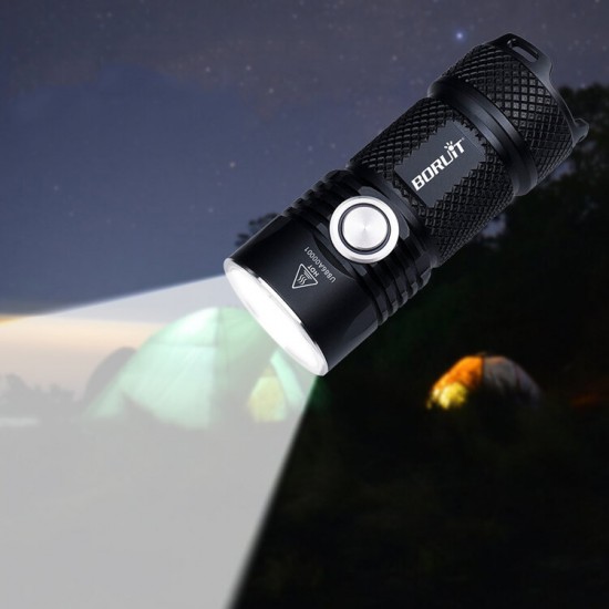 BC15 4*XPG3 3000LM USB Rechargeable Powerful LED Flashlight Kit with 26350 Battery Super Bright for Camping Mountaineering