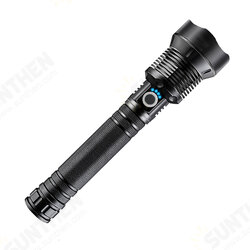 XHP70.2 1000LM LED Flashlight 26650 Battery USB Rechargeable IPX5 Waterproof Zoomable Torch Searchlight XHP70.2 1000LM LED Flashlight 26650 Battery USB Rechargeable IPX5 Waterproof Zoomable Torch Searchlight
