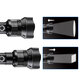 XHP70.2 1000LM LED Flashlight 26650 Battery USB Rechargeable IPX5 Waterproof Zoomable Torch Searchlight