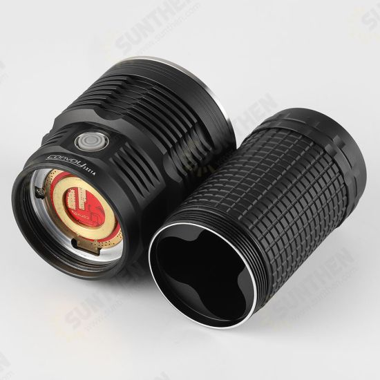 3X21A 3* SFT40 SST40 6800LM High Power Output 21700 Flashlight Type-C Rechargeable Super Bright Strong Search Light LED Torch