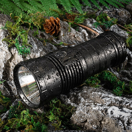 HK90S G90 5000LM High Lumen LED Flashlight 1100M Long Shoot LED Torch Powered By 18650 Battery