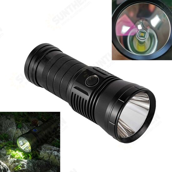 HK90S G90 5000LM High Lumen LED Flashlight 1100M Long Shoot LED Torch Powered By 18650 Battery