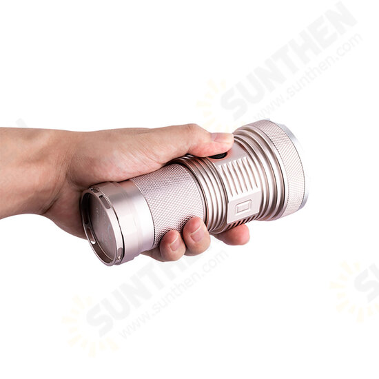 HT50 G50 6000LM 1400M High Lumen Long Range LED Flashlight Powered By 18650 Battery