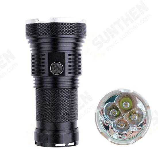 HT50 G50 6000LM 1400M High Lumen Long Range LED Flashlight Powered By 18650 Battery