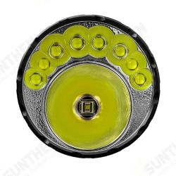 MR90 50000 Lumen High Power Output Strong Flashlight 8*XHP70.2+1*SBT90.2 1586m Long Range 21700 Powerful LED Torch MR90 50000 Lumen High Power Output Strong Flashlight 8*XHP70.2+1*SBT90.2 1586m Long Range 21700 Powerful LED Torch