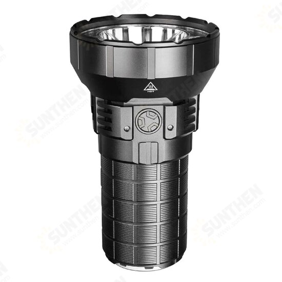 MR90 50000 Lumen High Power Output Strong Flashlight 8*XHP70.2+1*SBT90.2 1586m Long Range 21700 Powerful LED Torch