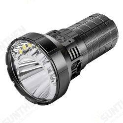 MR90 50000 Lumen High Power Output Strong Flashlight 8*XHP70.2+1*SBT90.2 1586m Long Range 21700 Powerful LED Torch MR90 50000 Lumen High Power Output Strong Flashlight 8*XHP70.2+1*SBT90.2 1586m Long Range 21700 Powerful LED Torch