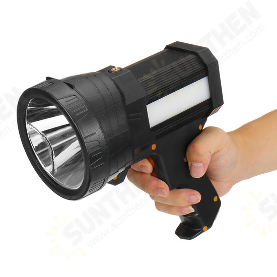 L2 Strong LED Spotlight with Tripod USB Rechargeable Powerful Searchlight Portable Handle Flashlight For Camping Hunting Fishing