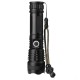 P50 LED Zoomable Flashlight Set with 26650 Battery USB Cable Power Display USB Rechargeable LED Searchlight Torch