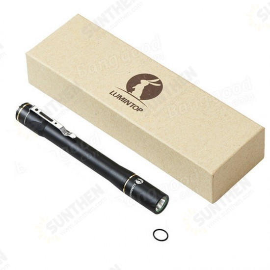 IYP365 Nichia 219C & XP-G3 R5 AAA Portable Pen Shape EDC LED Flashlight