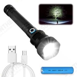 XHP70.2 90000 Lumens 26650 Battery LED Flashlight USB Rechargeable Outdoor Waterproof Tactical Flashlight XHP70.2 90000 Lumens 26650 Battery LED Flashlight USB Rechargeable Outdoor Waterproof Tactical Flashlight