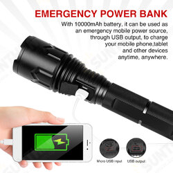 P70 USB Rechargeable Flashlight with Zoom and Output Rechargeable Battery with Hand Strap P70 USB Rechargeable Flashlight with Zoom and Output Rechargeable Battery with Hand Strap